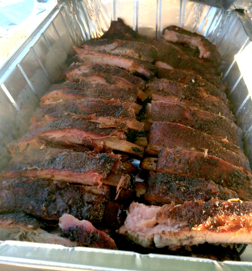 Smoked St. Louis Style Ribs